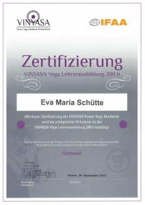 Zertifizierung RYS 200